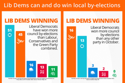 Lib Dems win by-elections
